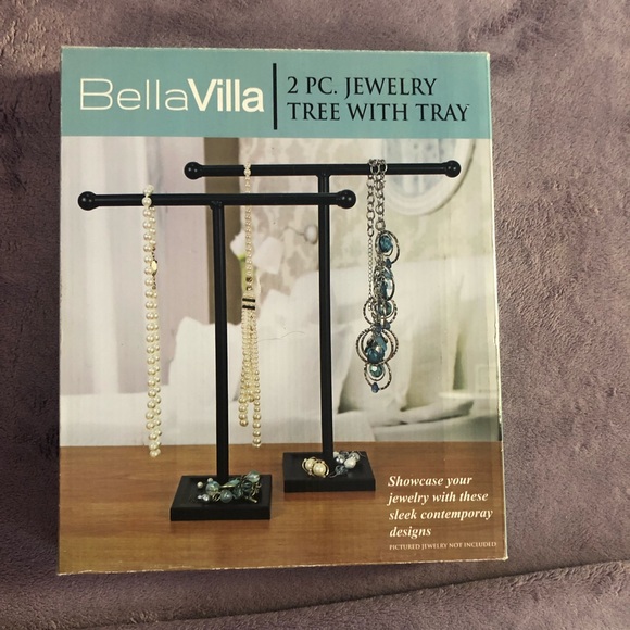 Jewelry Tree, 2pc. With Tray - Picture 2 of 2
